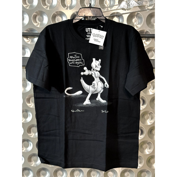 Daniel Arsham x Pokémon Mewtwo | Size Medium | Uniqlo UT Graphic Shirt | New - Picture 1 of 5